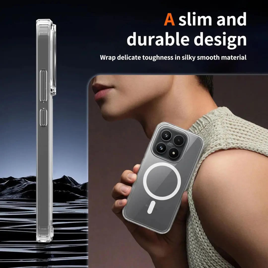 Selected Hoesje Xiaomi 17 MagSafe Transparant - afbeelding 6 van 6