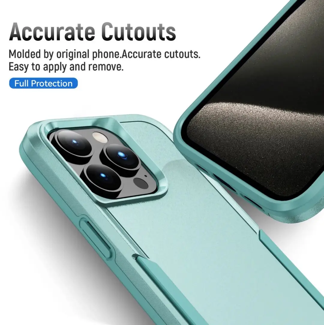 Selected Back Cover iPhone 15 Pro Max Rugged Groen - afbeelding 6 van 6