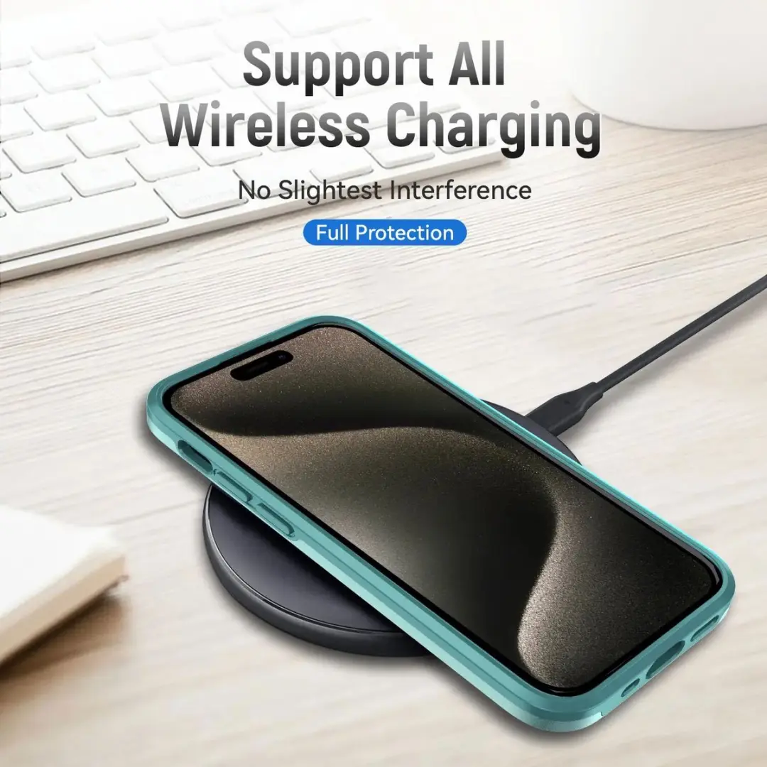 Selected Back Cover iPhone 15 Pro Max Rugged Groen