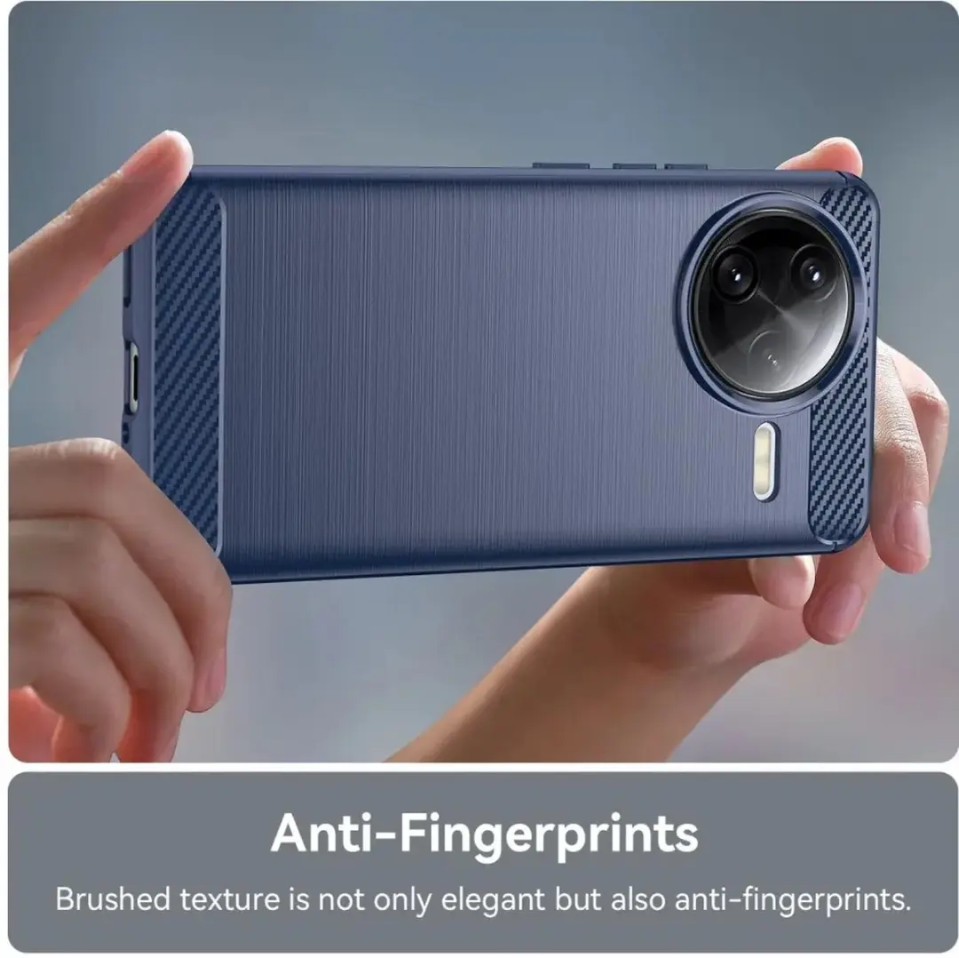 Selected TPU Hoesje Xiaomi Poco F5 Pro - Blauw