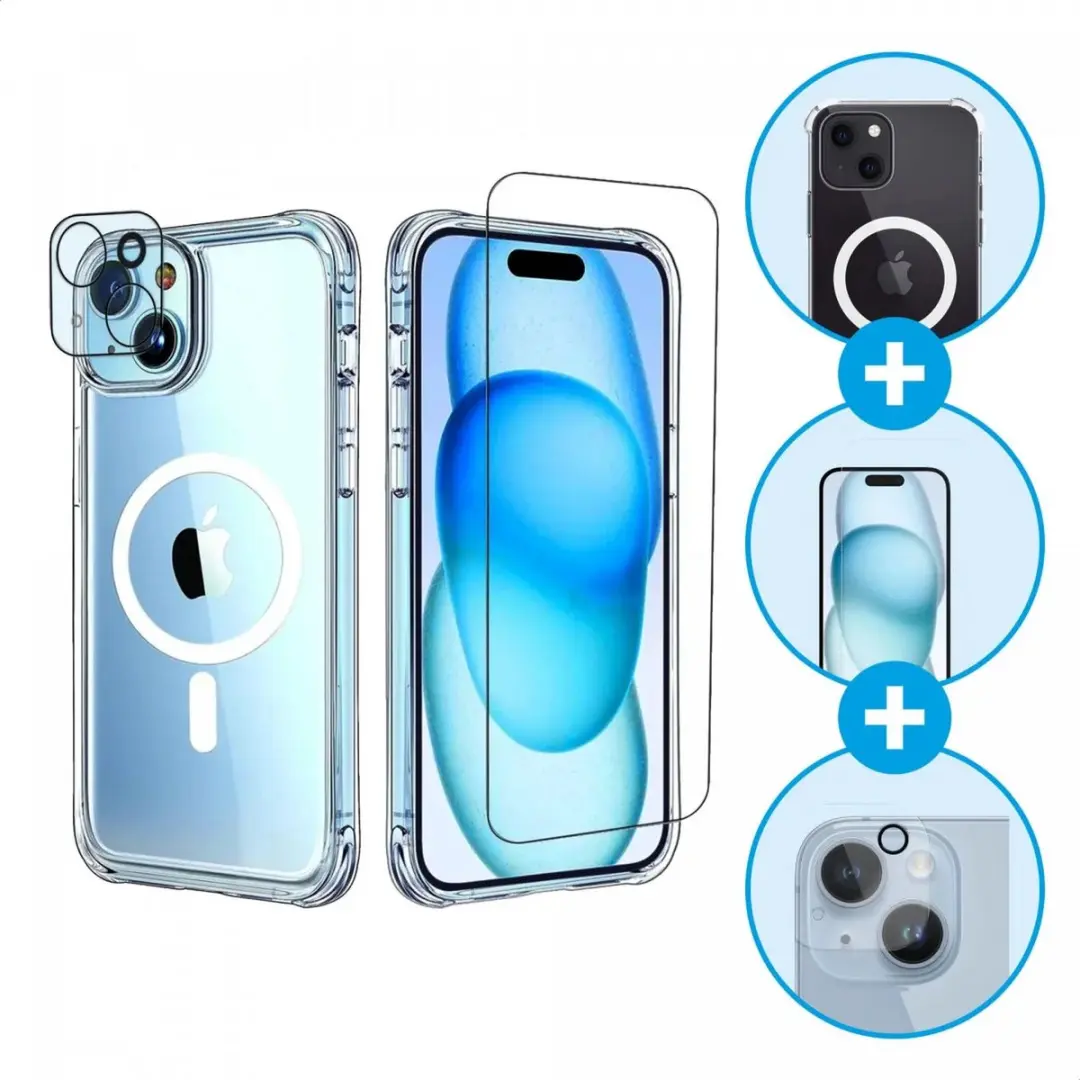 Selected iPhone 15 Plus Hoesje + Schermprotector