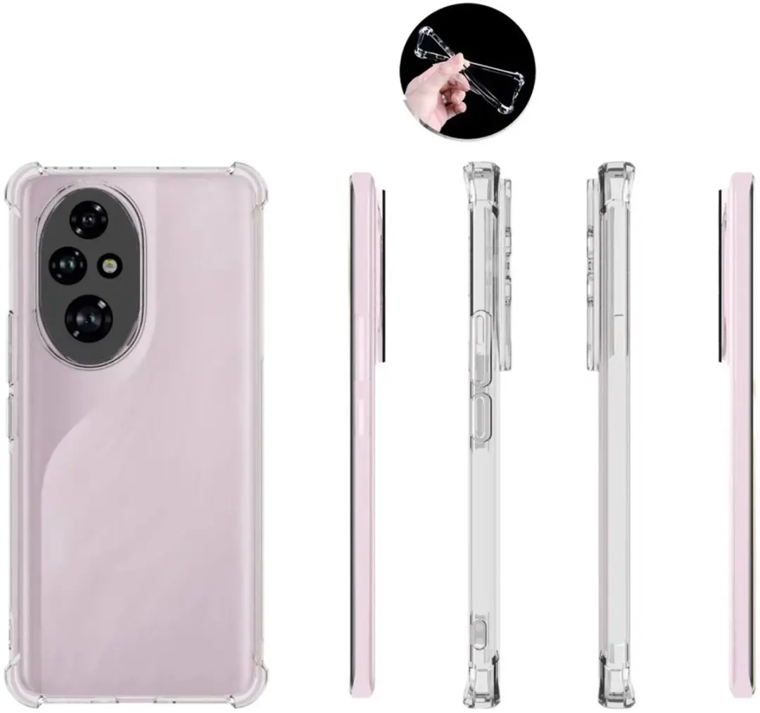 Selected Transparant Hoesje Honor 200 Pro - Schokbestendig