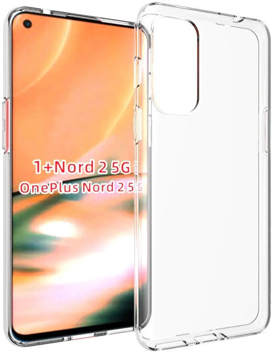 Selected by GSMpunt OnePlus Nord 2 TPU Hoesje - Transparant