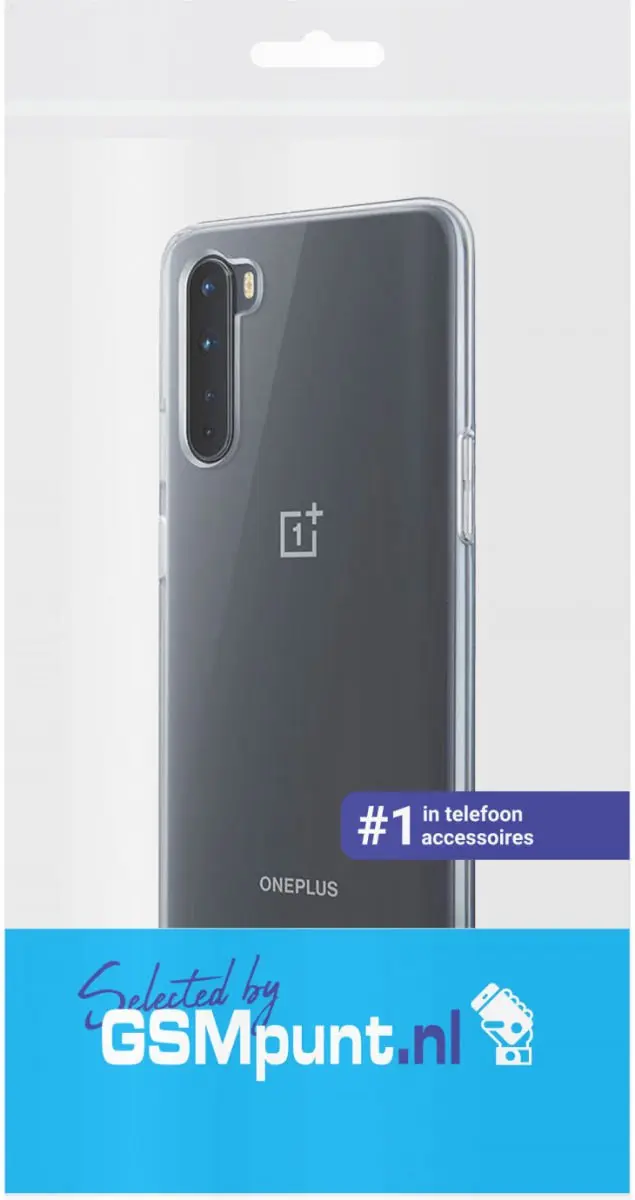 Selected by GSMpunt OnePlus Nord 2 TPU Hoesje - Transparant