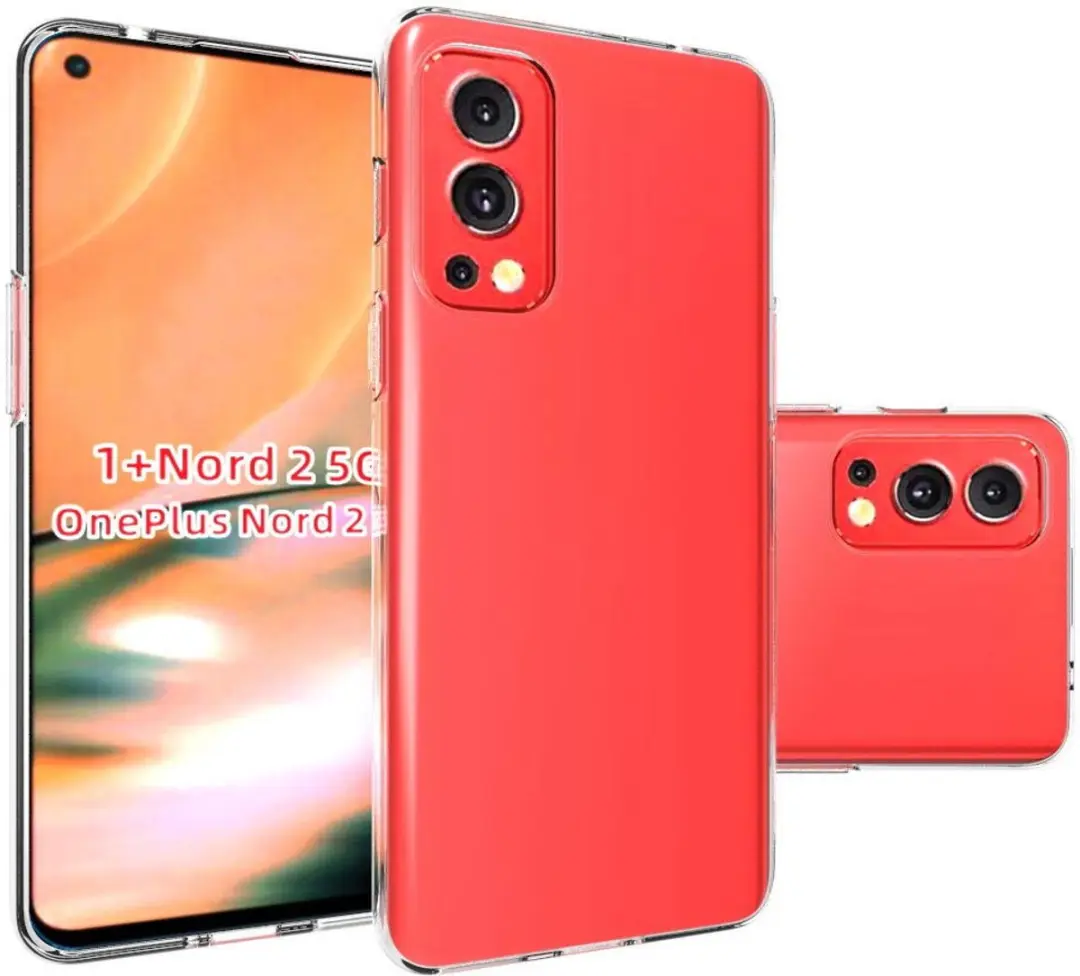 Selected by GSMpunt OnePlus Nord 2 TPU Hoesje - Transparant - afbeelding 6 van 6