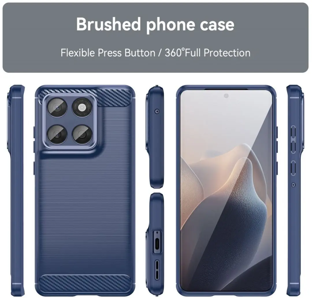 Selected TPU Hoesje Motorola Edge 60 Fusion - Blauw