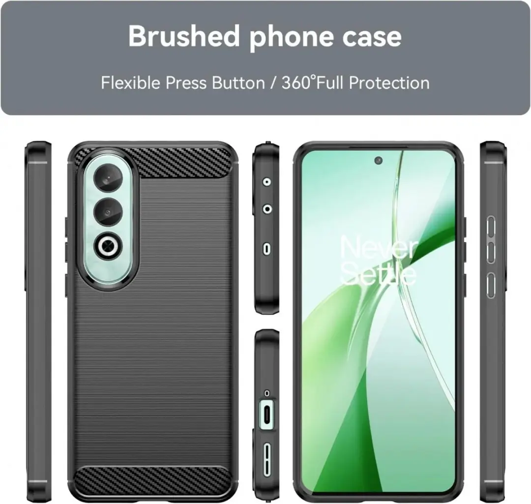 Selected TPU Hoesje OnePlus Nord CE 4 - Zwart