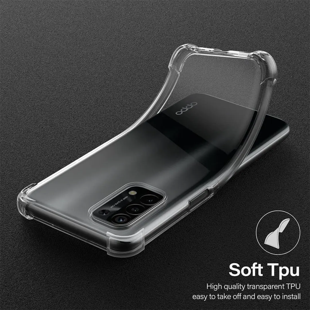 Oppo A74 5G TPU Hoesje - Transparant - afbeelding 6 van 6
