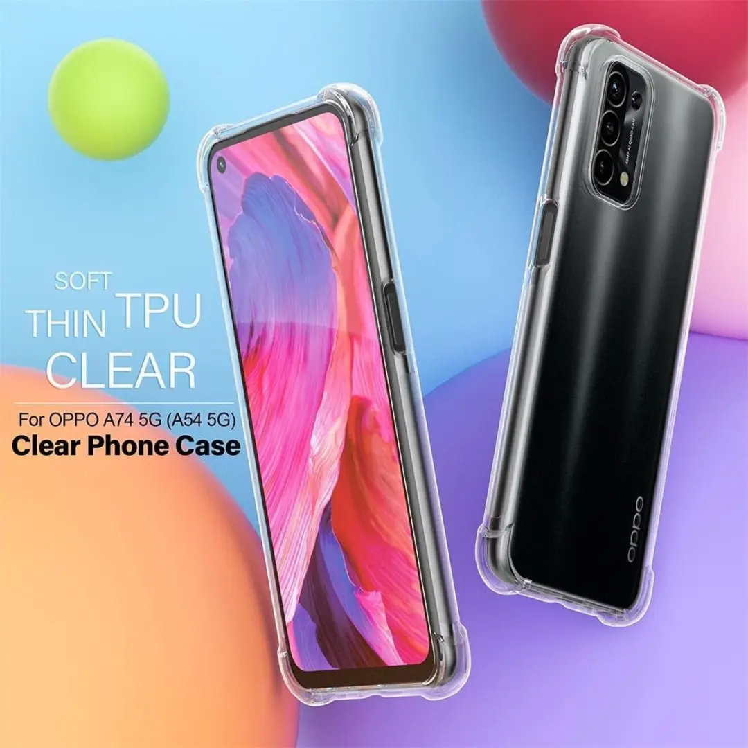 Oppo A74 5G TPU Hoesje - Transparant