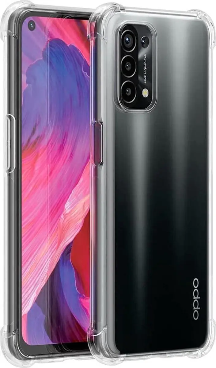 Oppo A74 5G TPU Hoesje - Transparant
