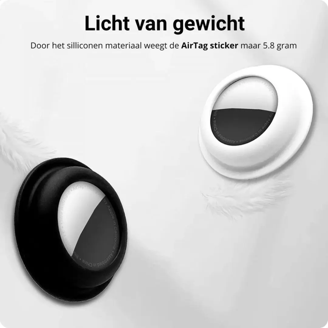Selected AirTag Hoesje Zwart