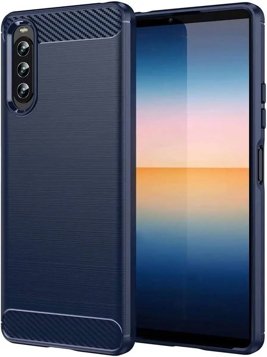 Selected Geborsteld TPU Hoesje Sony Xperia 10 V