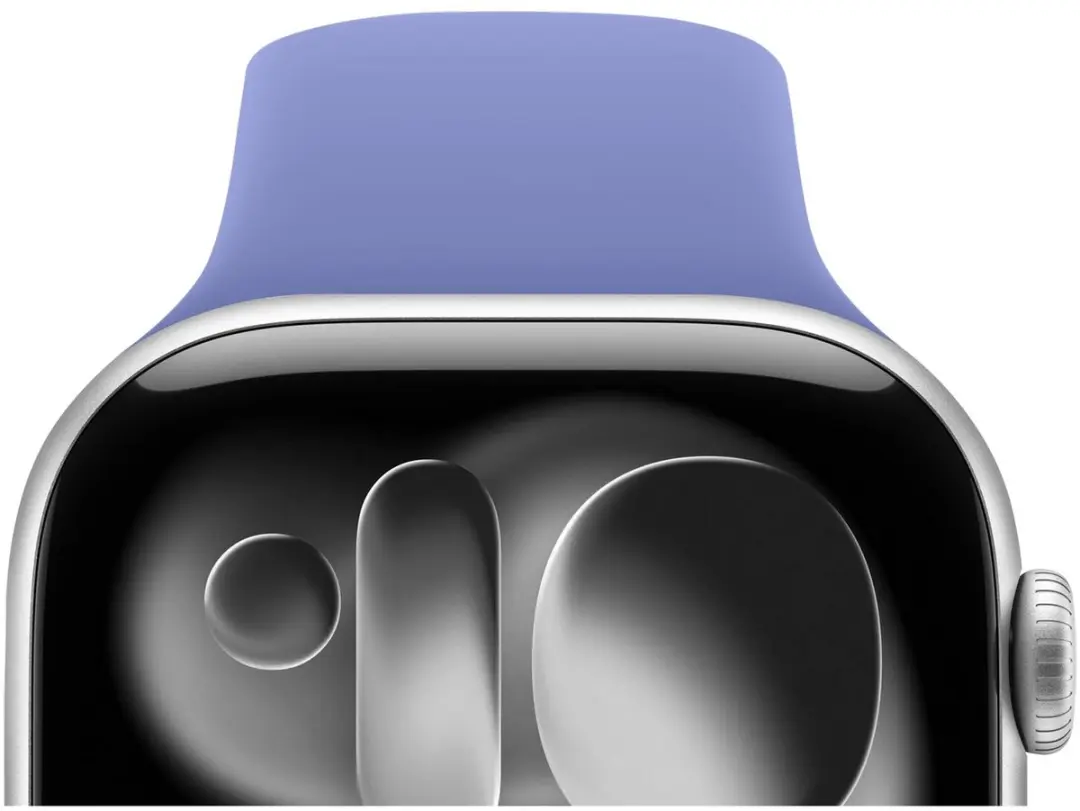 Selected SBG Siliconen Bandje Apple Watch 9 41mm - Paars - S/M + M/L