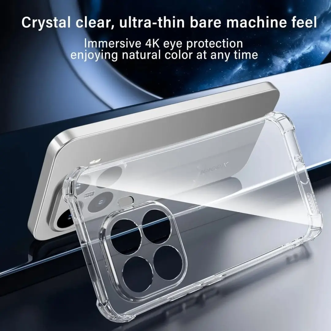 Selected Transparant Hoesje Oppo A6 Pro 5G - Schokbestendig