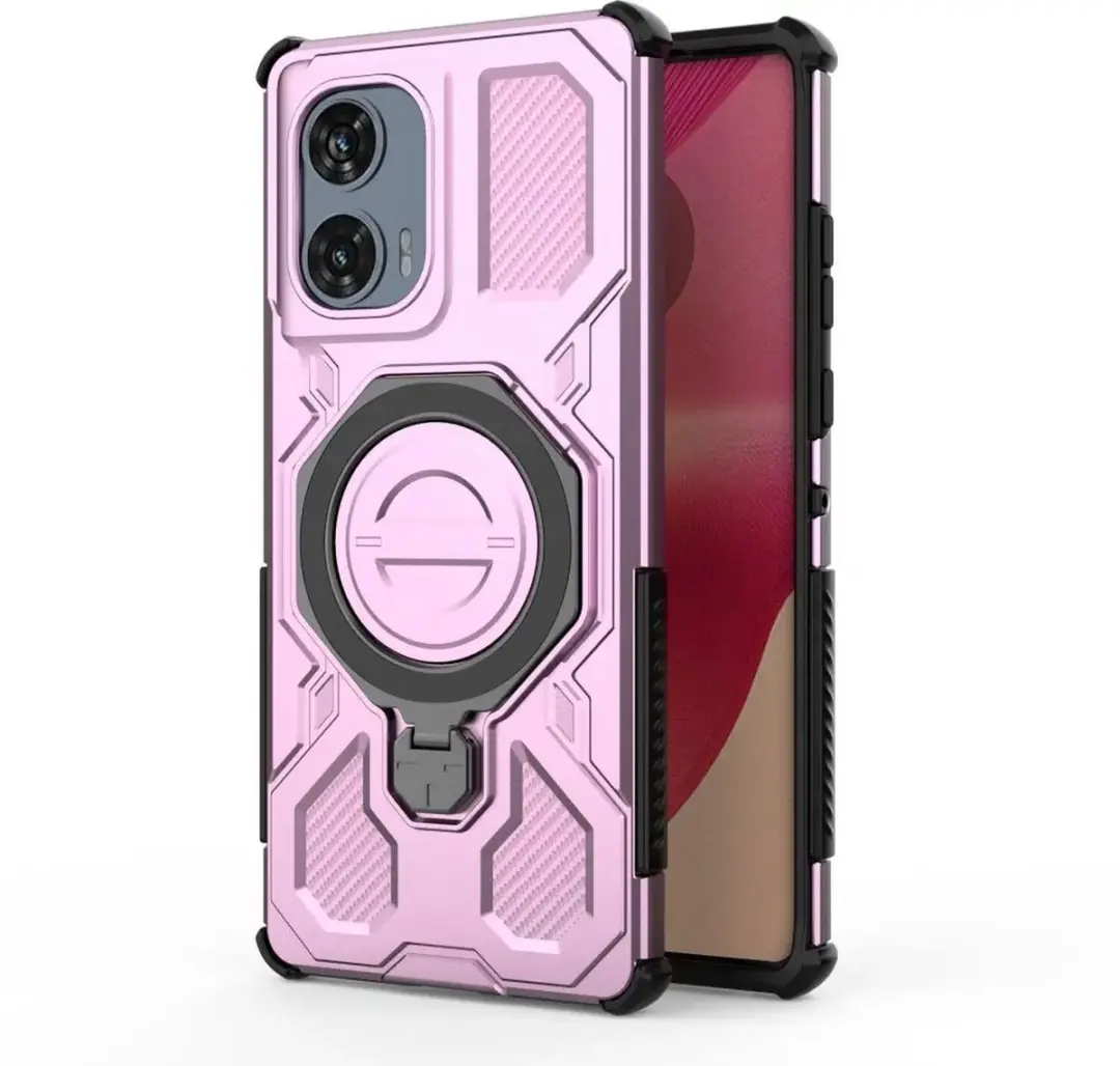 Selected Motorola Edge 50 Fusion Hoesje - Roze MagSafe