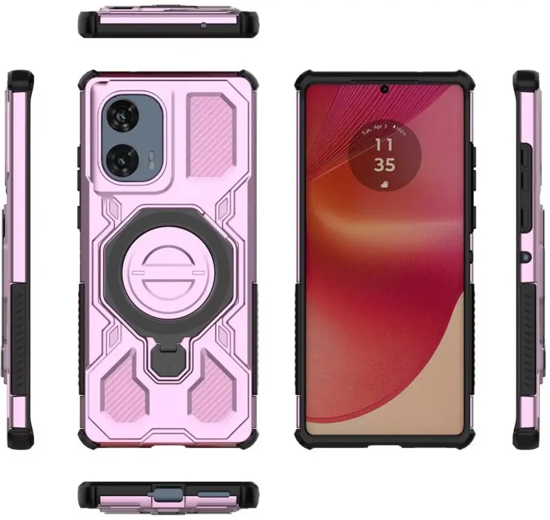 Selected Motorola Edge 50 Fusion Hoesje - Roze MagSafe - afbeelding 6 van 6