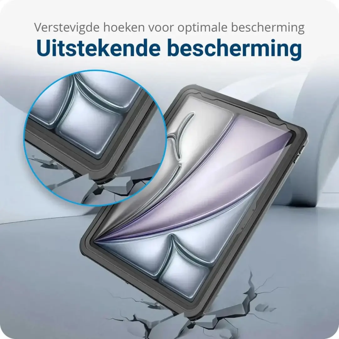 Selected Waterdichte Hoes iPad Pro 11 2024/2025 - IP68 Zwart
