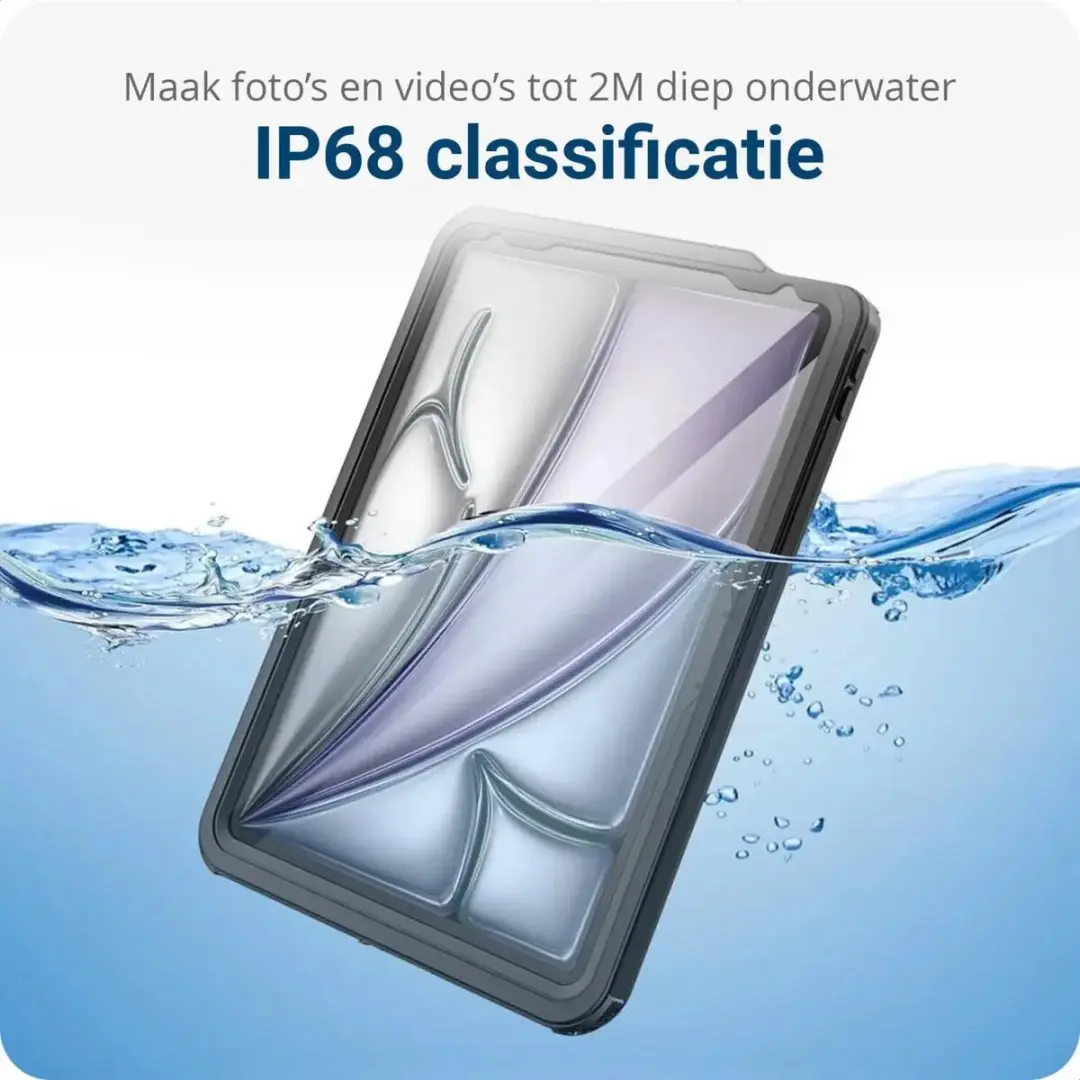 Selected Waterdichte Hoes iPad Pro 11 2024/2025 - IP68 Zwart