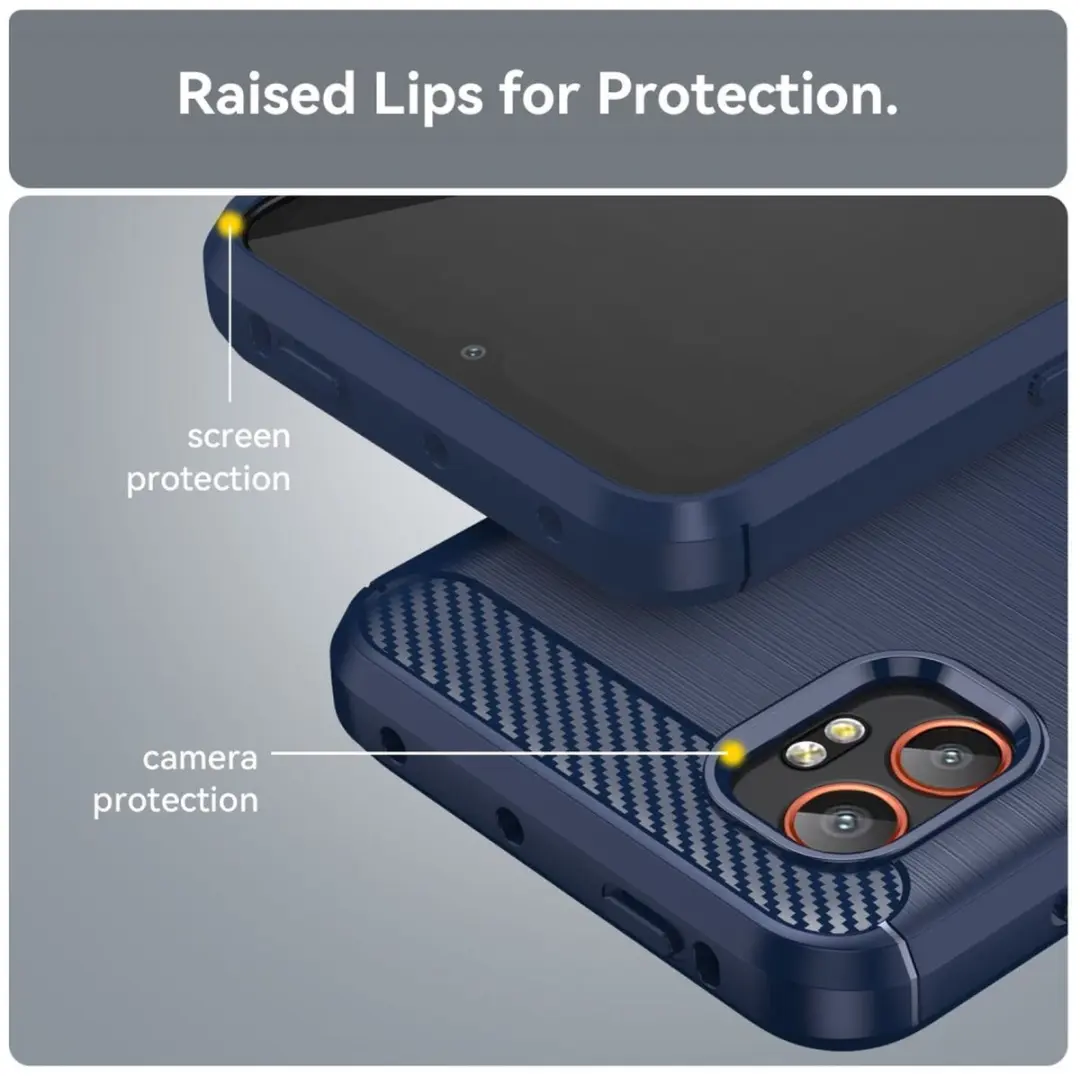 Selected by GSMpunt TPU Hoesje Samsung Galaxy Xcover 7 Pro - Blauw