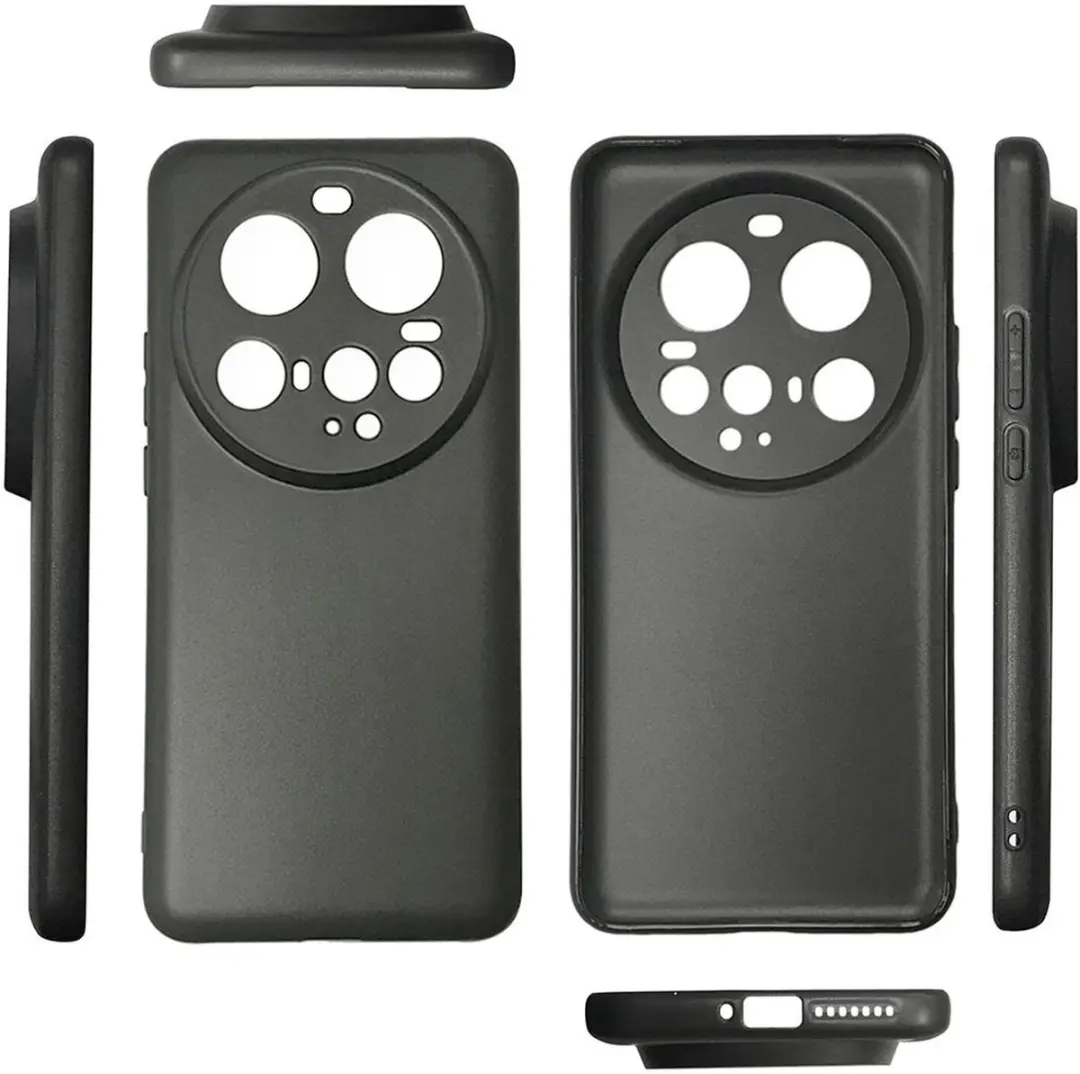 Selected by GSMpunt Xiaomi 15 Ultra Hoesje - Zwart Dun TPU