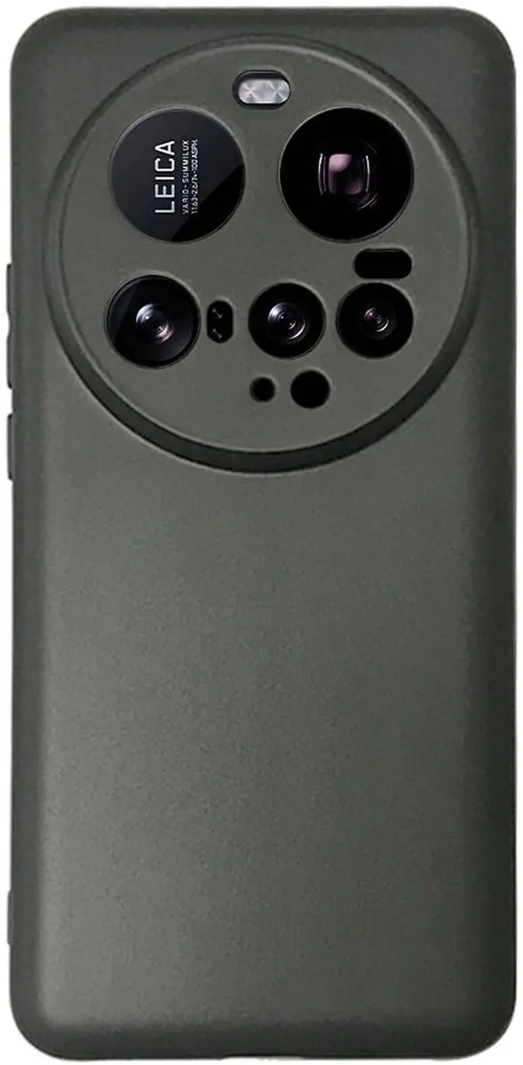 Zwart Dun TPU Hoesje Geschikt voor Xiaomi 15 Ultra