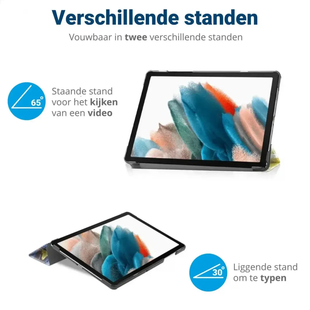 Apple iPad Pro 12.9 Book Case Hoes - Sterrennacht - Kunstleder