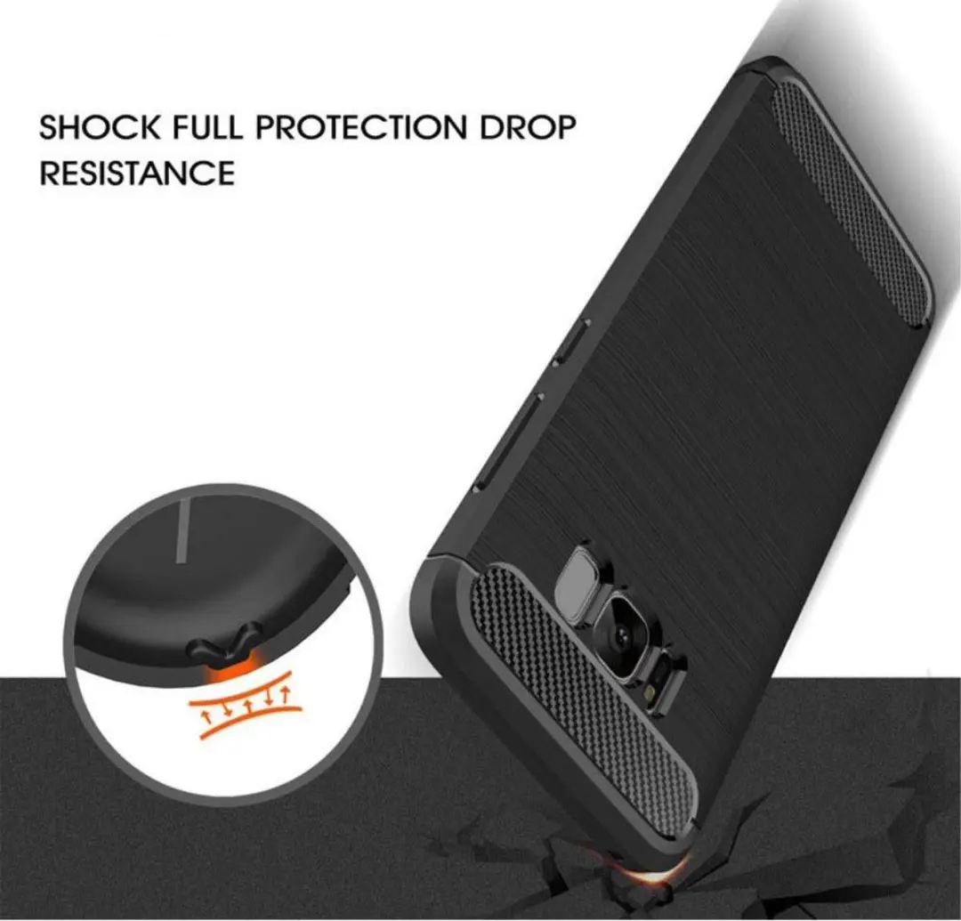 Selected TPU Hoesje Samsung Galaxy S8 - Zwart