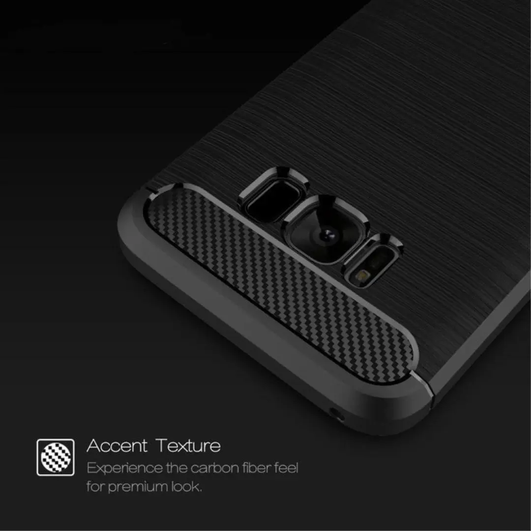 Selected TPU Hoesje Samsung Galaxy S8 - Zwart - afbeelding 6 van 6