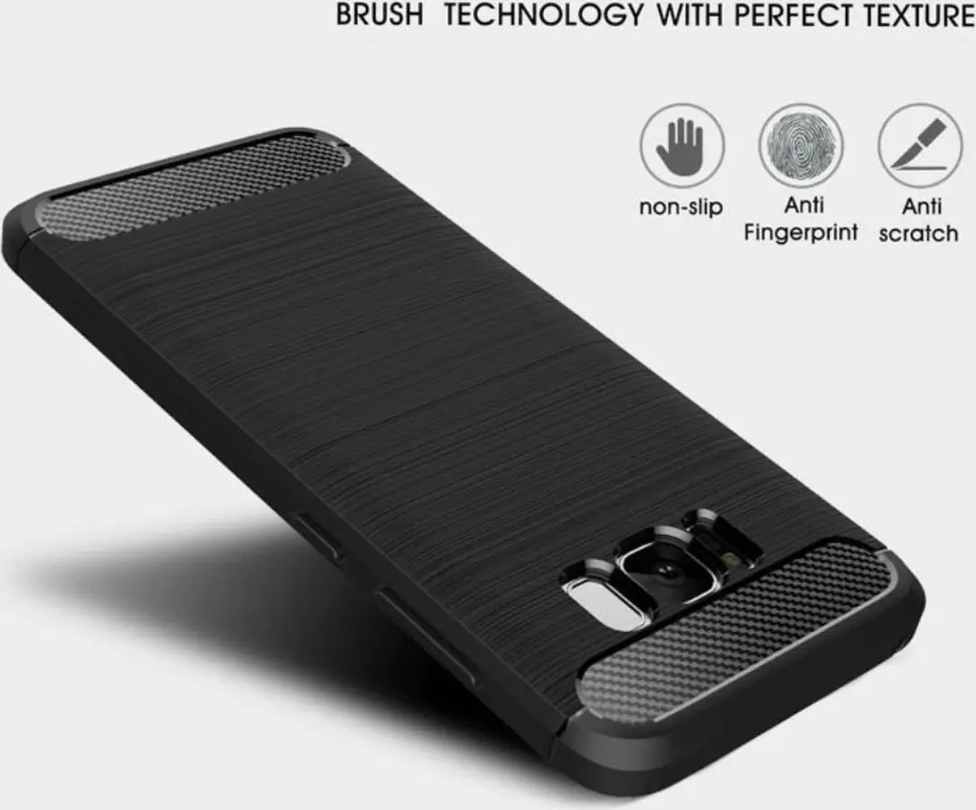Selected TPU Hoesje Samsung Galaxy S8 - Zwart
