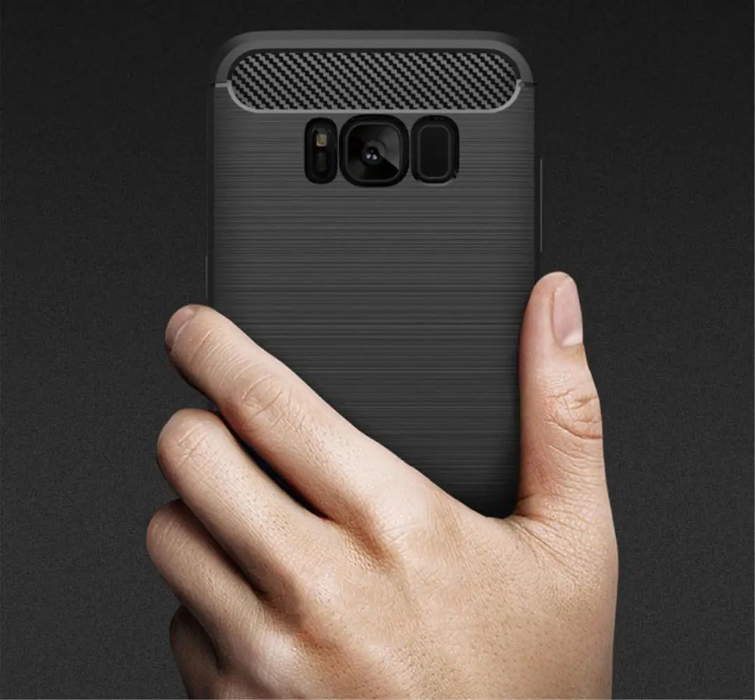 Selected TPU Hoesje Samsung Galaxy S8 - Zwart