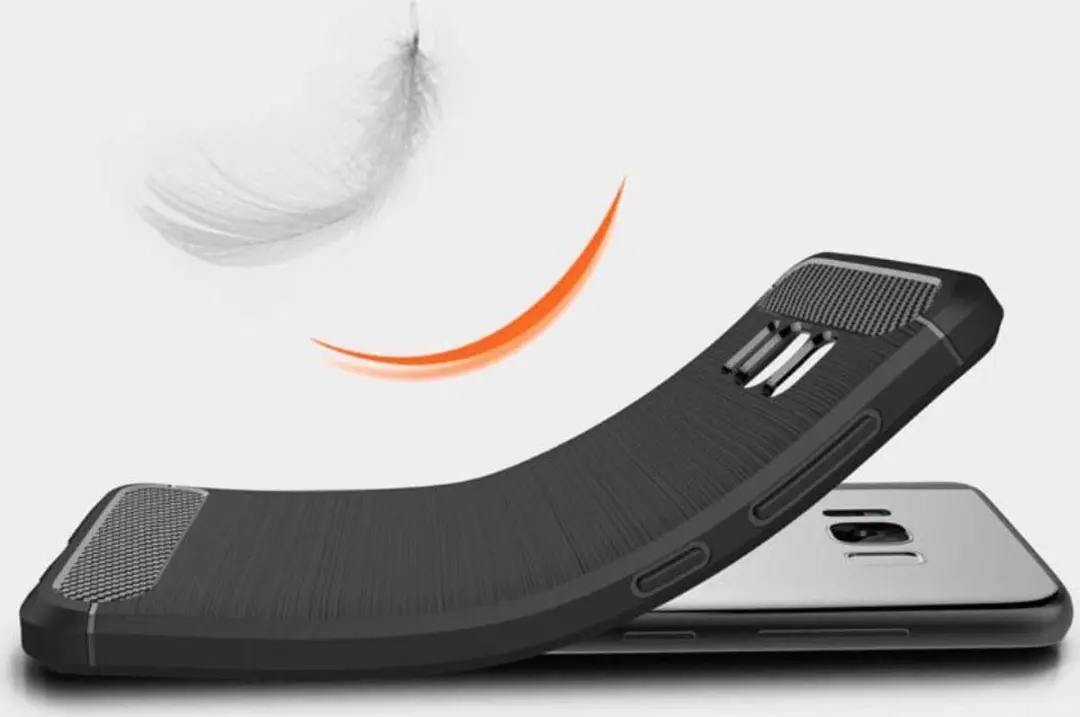 Selected TPU Hoesje Samsung Galaxy S8 - Zwart