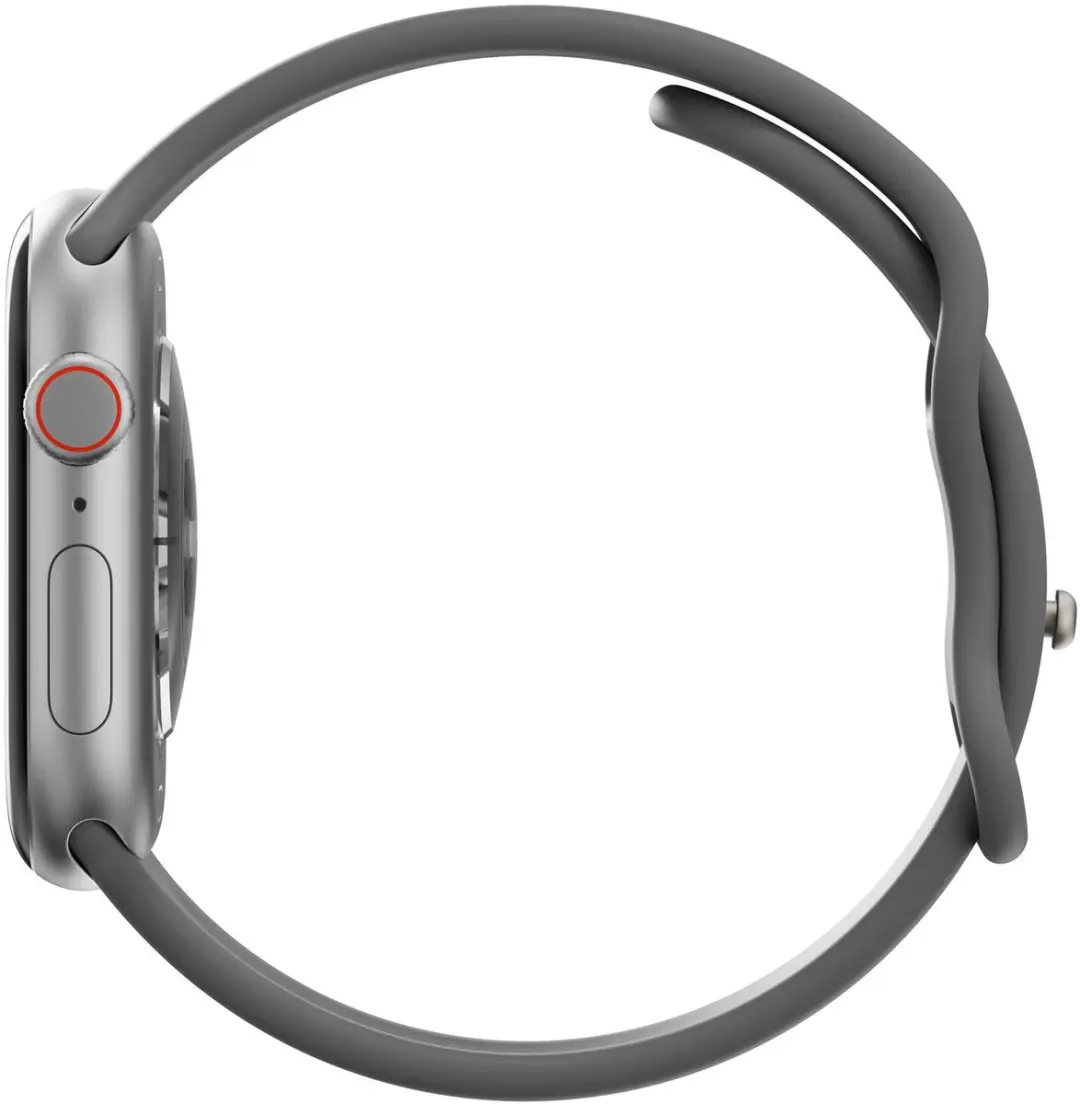 Selected SBG Siliconen Bandje Apple Watch Series 9 41mm - Grijs