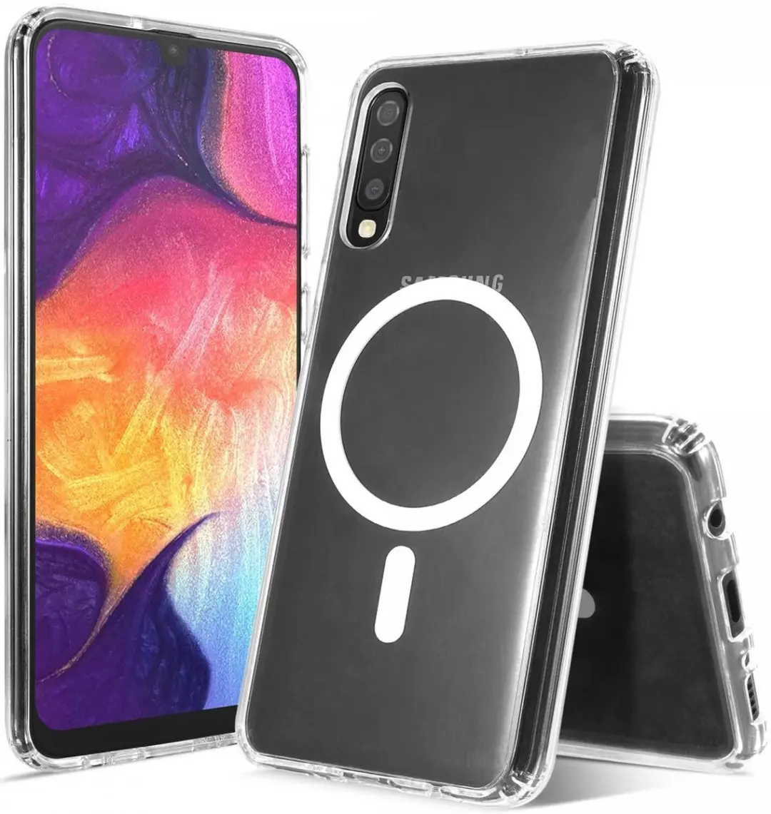 Selected Hoesje Samsung Galaxy A50 MagSafe Transparant