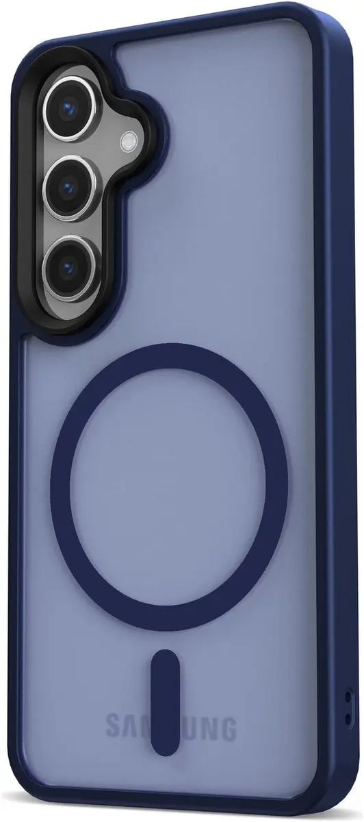 Selected Hoesje Samsung Galaxy S25 Plus MagSafe - Donkerblauw