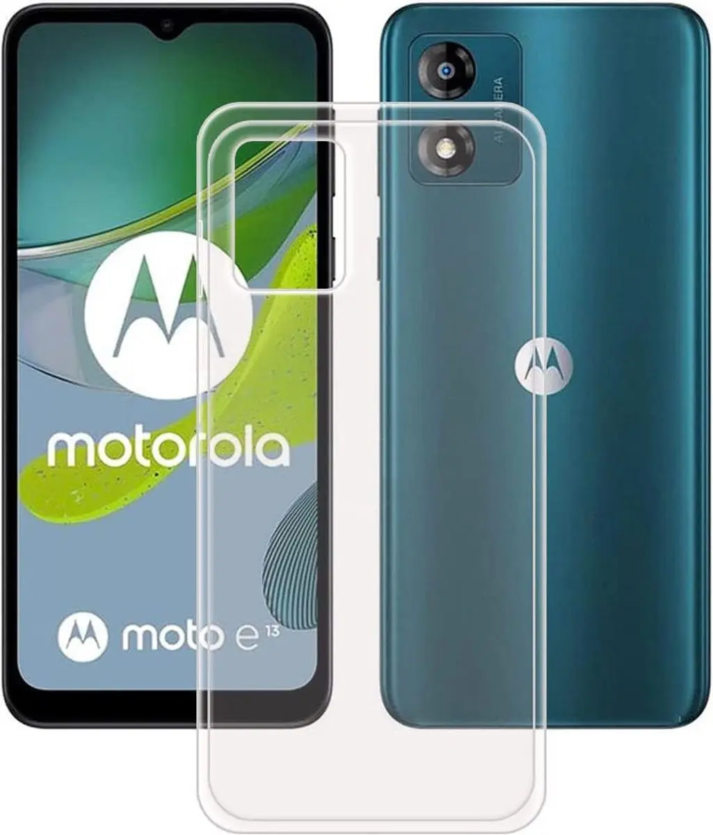 Selected Transparant TPU Hoesje Motorola Moto E13