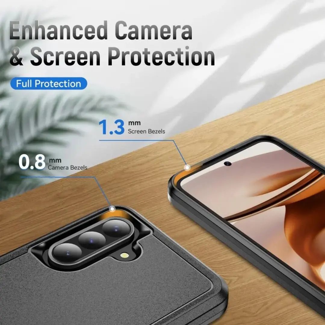 Selected Back Cover Samsung Galaxy A37 Rugged Hoesje - Zwart - afbeelding 6 van 6