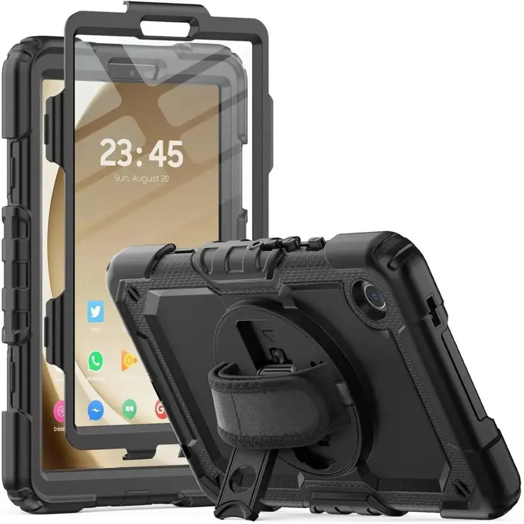 Selected Samsung Galaxy Tab A9 Hoes met Screenprotector