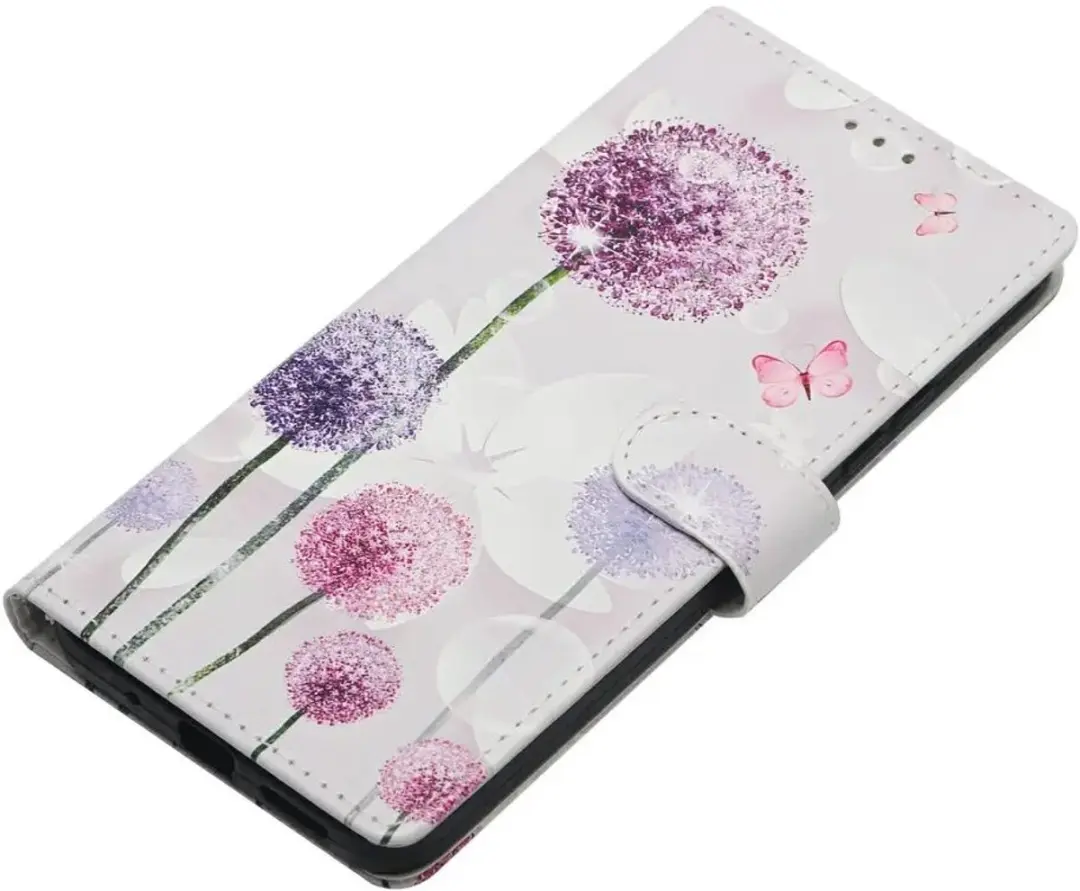 Selected Hoesje Samsung Galaxy A57 Book Case - Magneet Sluiting - 2 Pasjes - Bloem