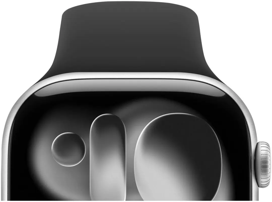 Selected SBG Siliconen Horlogeband Apple Watch Ultra 3 49mm - Zwart