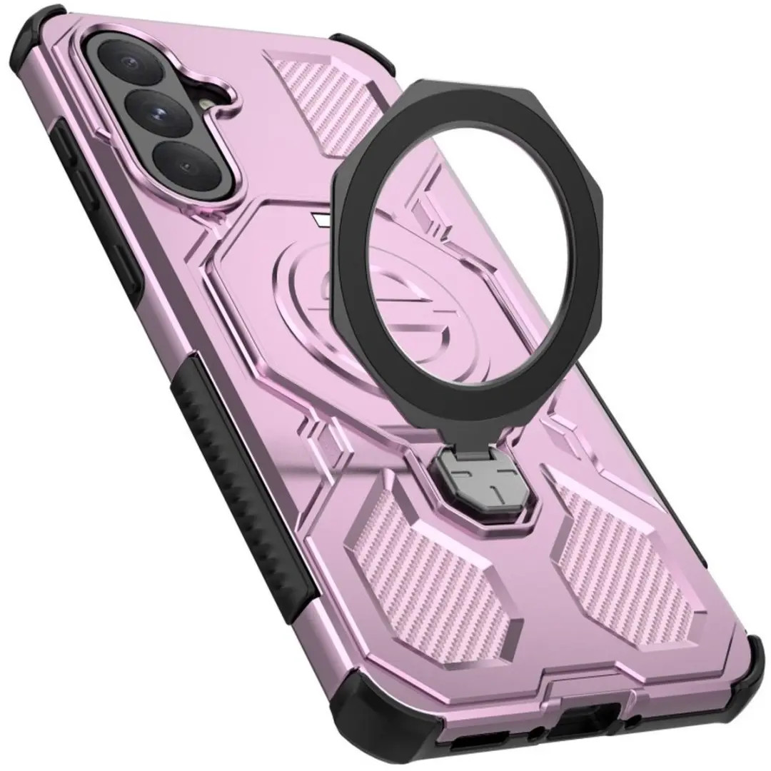Samsung Galaxy A56 Hoesje Roze - MagSafe/Kickstand - afbeelding 6 van 6