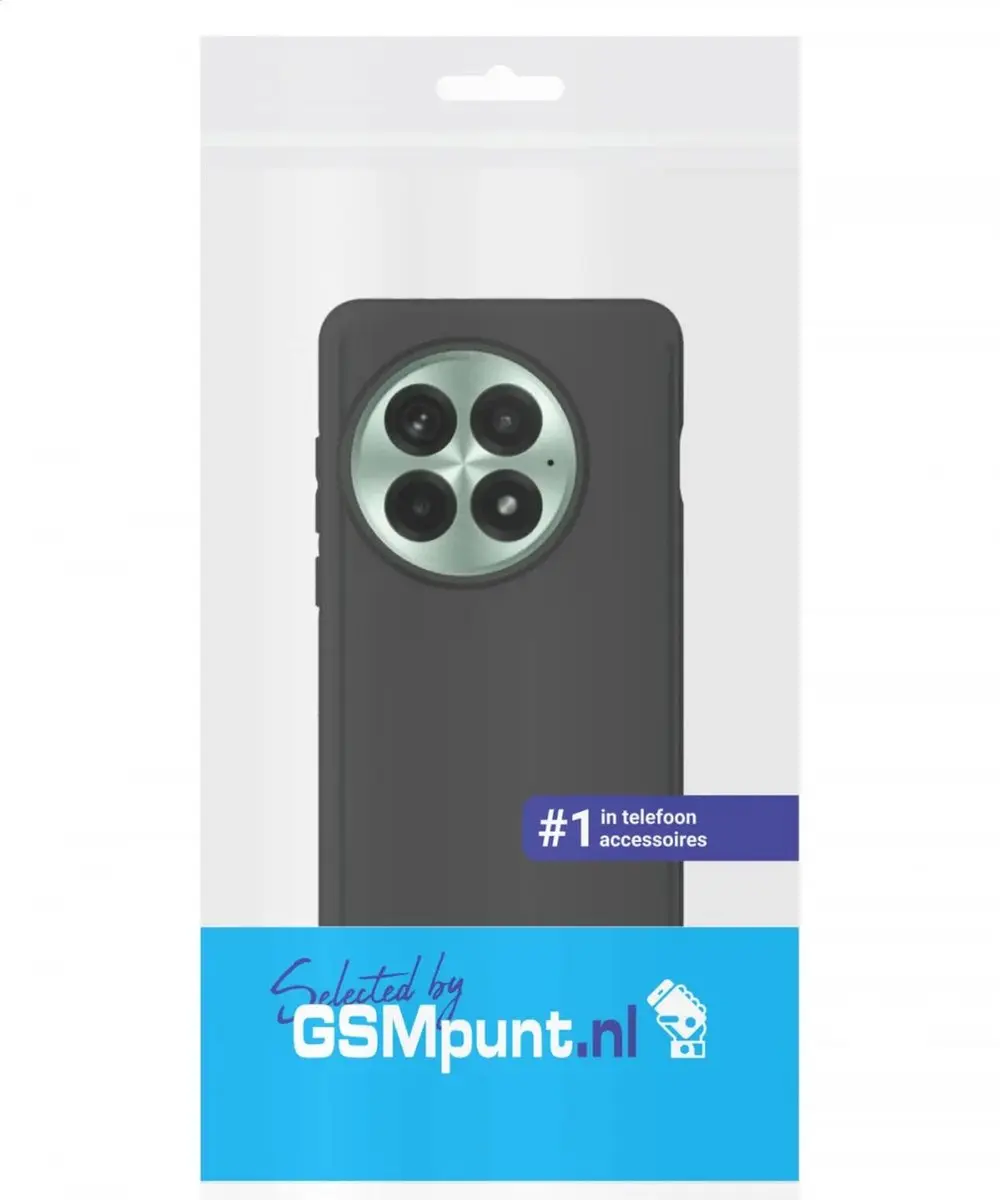 Selected by GSMpunt OnePlus 13 Hoesje - Zwart Dun TPU