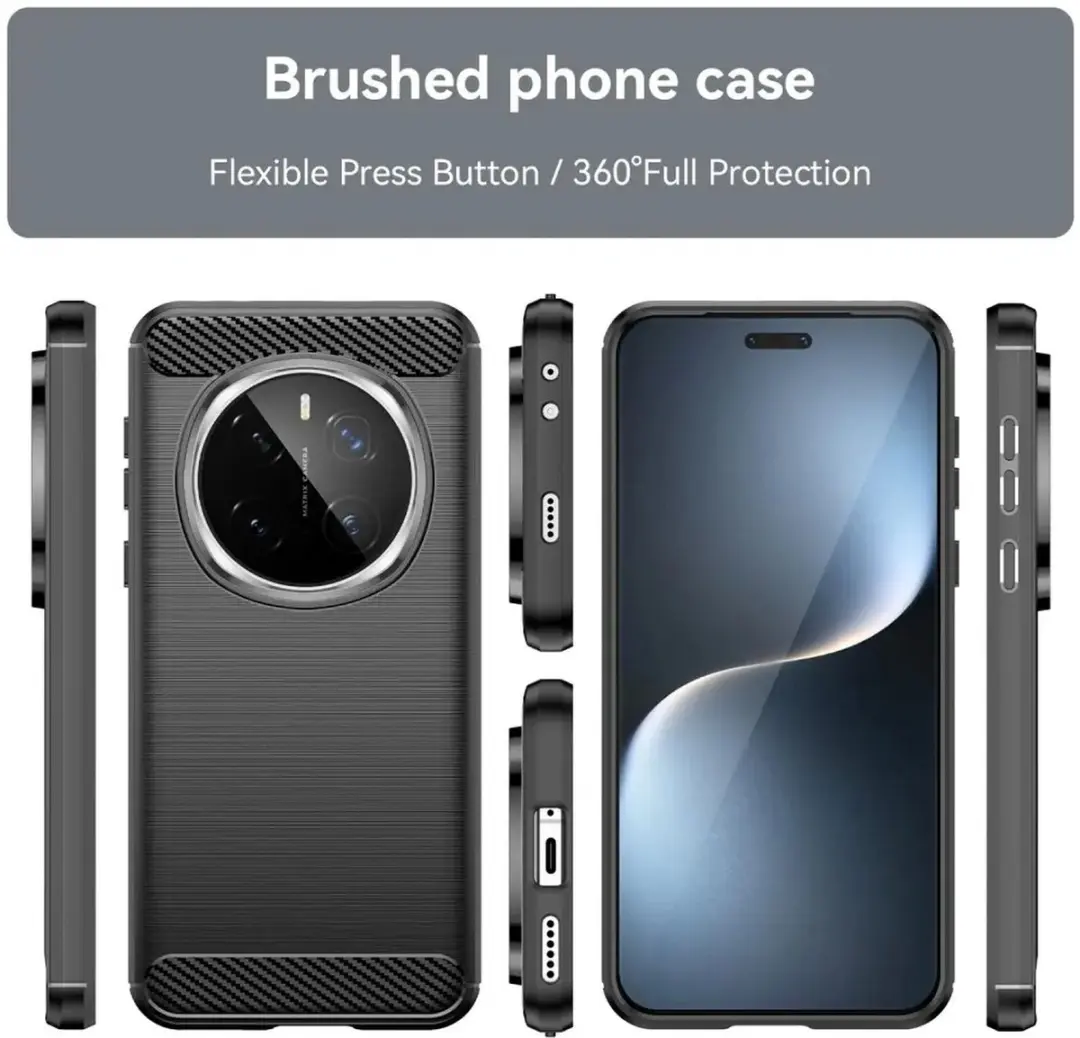 Selected by GSMpunt TPU Hoesje Honor Magic 7 Pro - Zwart