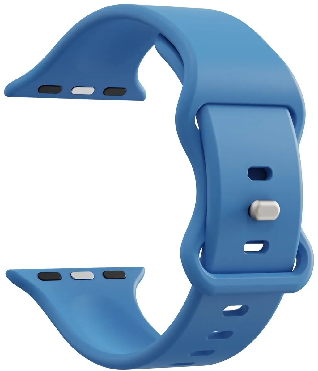 Selected SBG Siliconen Bandje Apple Watch Series 9 41mm - Blauw