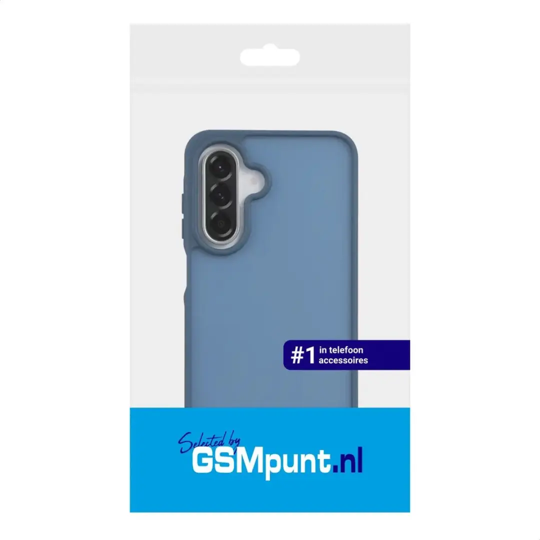 Selected Hoesje Samsung Galaxy A26 - Blauw Matte Back Cover