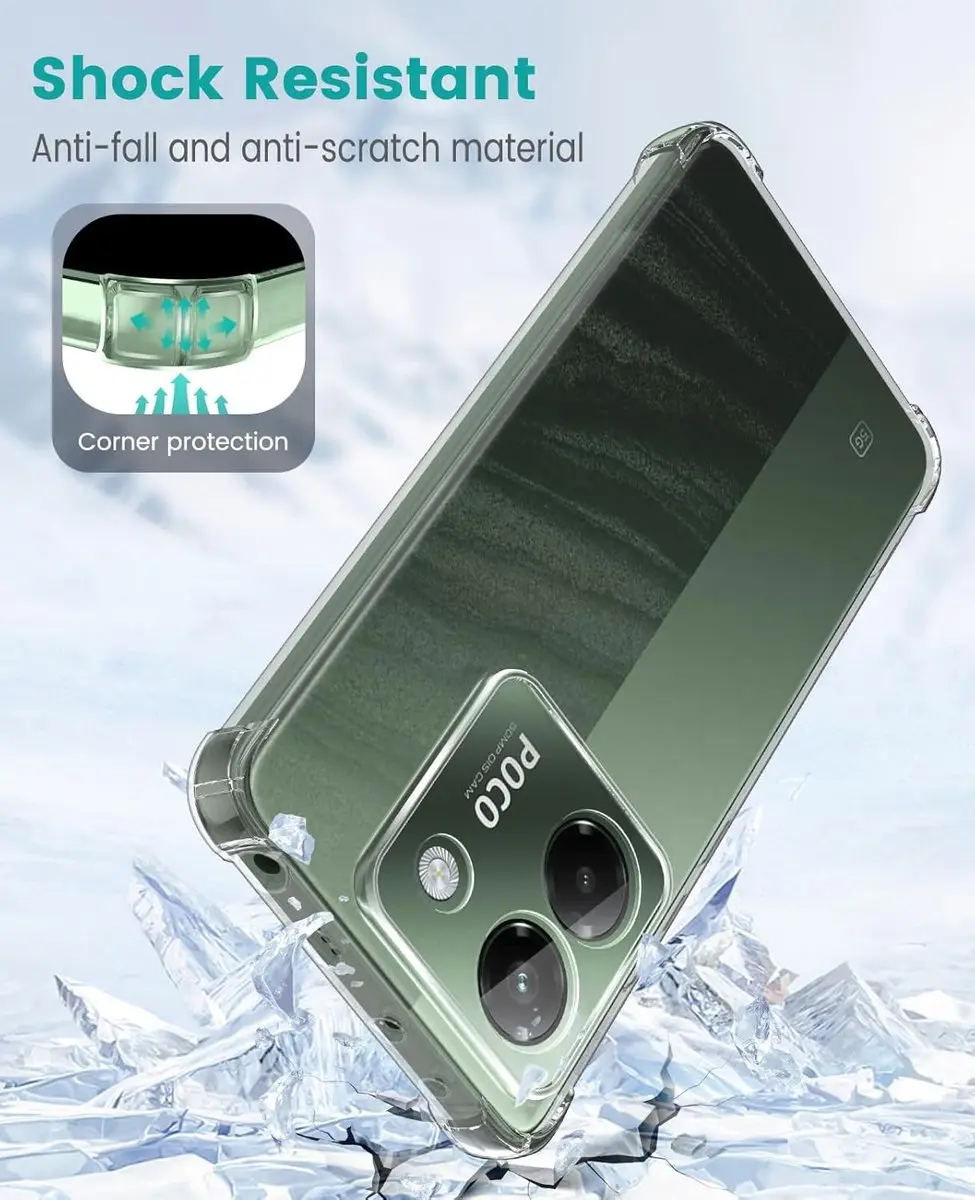 Selected Transparant Hoesje Xiaomi Poco M7 Pro - Schokbestendig - afbeelding 6 van 6