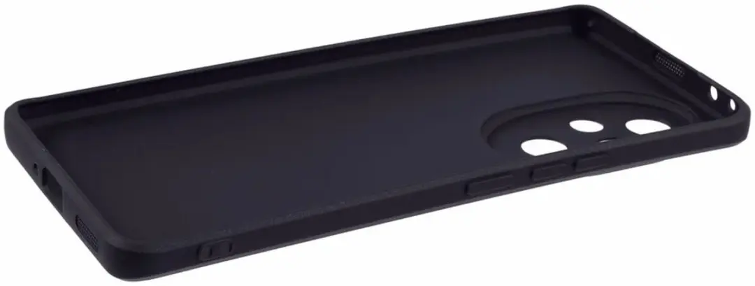 Selected Transparant TPU Hoesje Honor 200 Pro - Zwart
