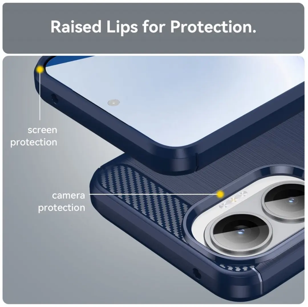Selected TPU Hoesje Xiaomi Poco F7 - Blauw