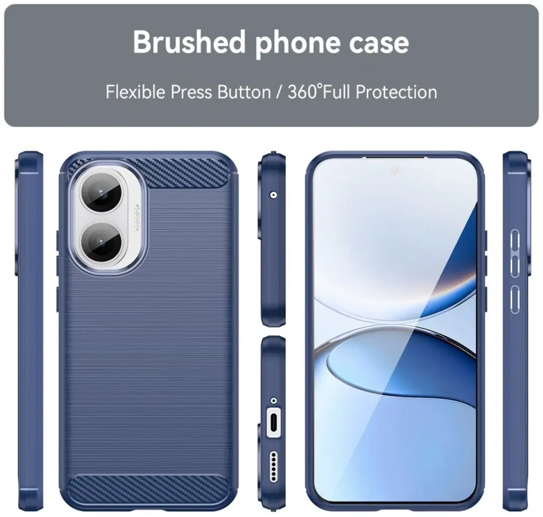 Selected TPU Hoesje Xiaomi Poco F7 - Blauw