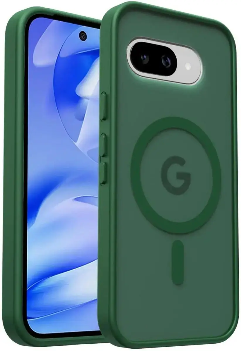 Selected by GSMpunt Google Pixel 9a MagSafe Hoesje - Groen - afbeelding 6 van 6
