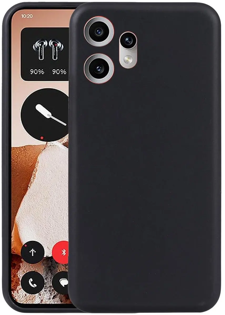 Selected Zwart Dun TPU Hoesje Nothing CMF Phone 2 Pro